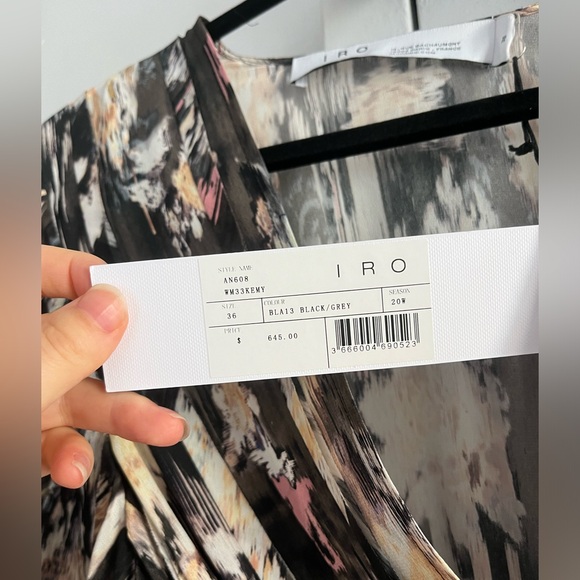 Iro mini dress size 36 unworn w/ tags! - Picture 2 of 3